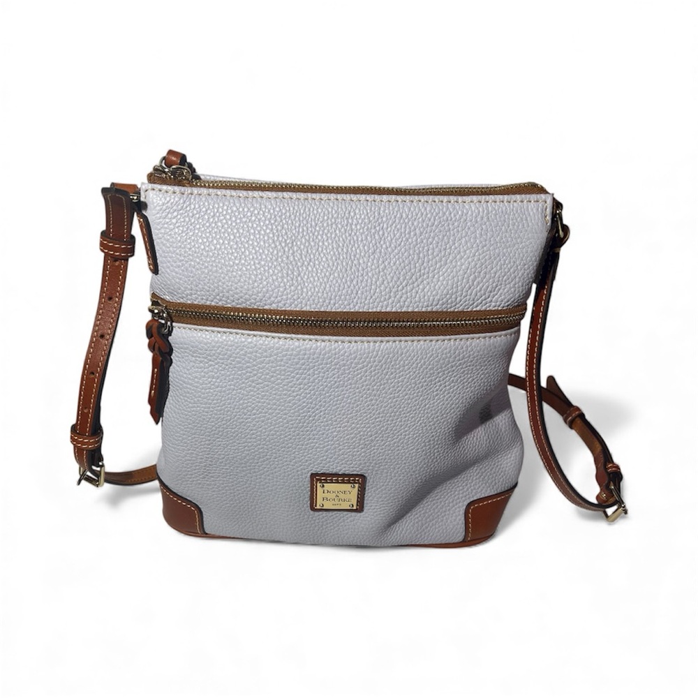 Dooney & Bourke Crossbody Pebble Grain Leather Adjustable Strap w/dust cover